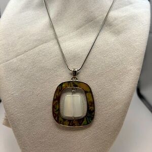 Lia Sophia High Tide Abalone shell and Mother of Pearl Necklace